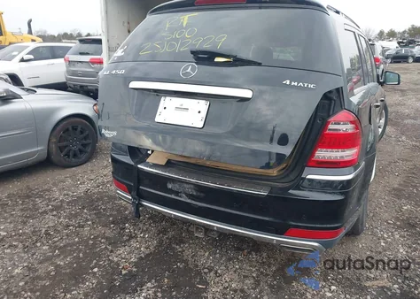 2012 Mercedes-Benz Gl 450 4Matic z USA, uszkodzony, nr VIN 4JGBF7BE3CA764444